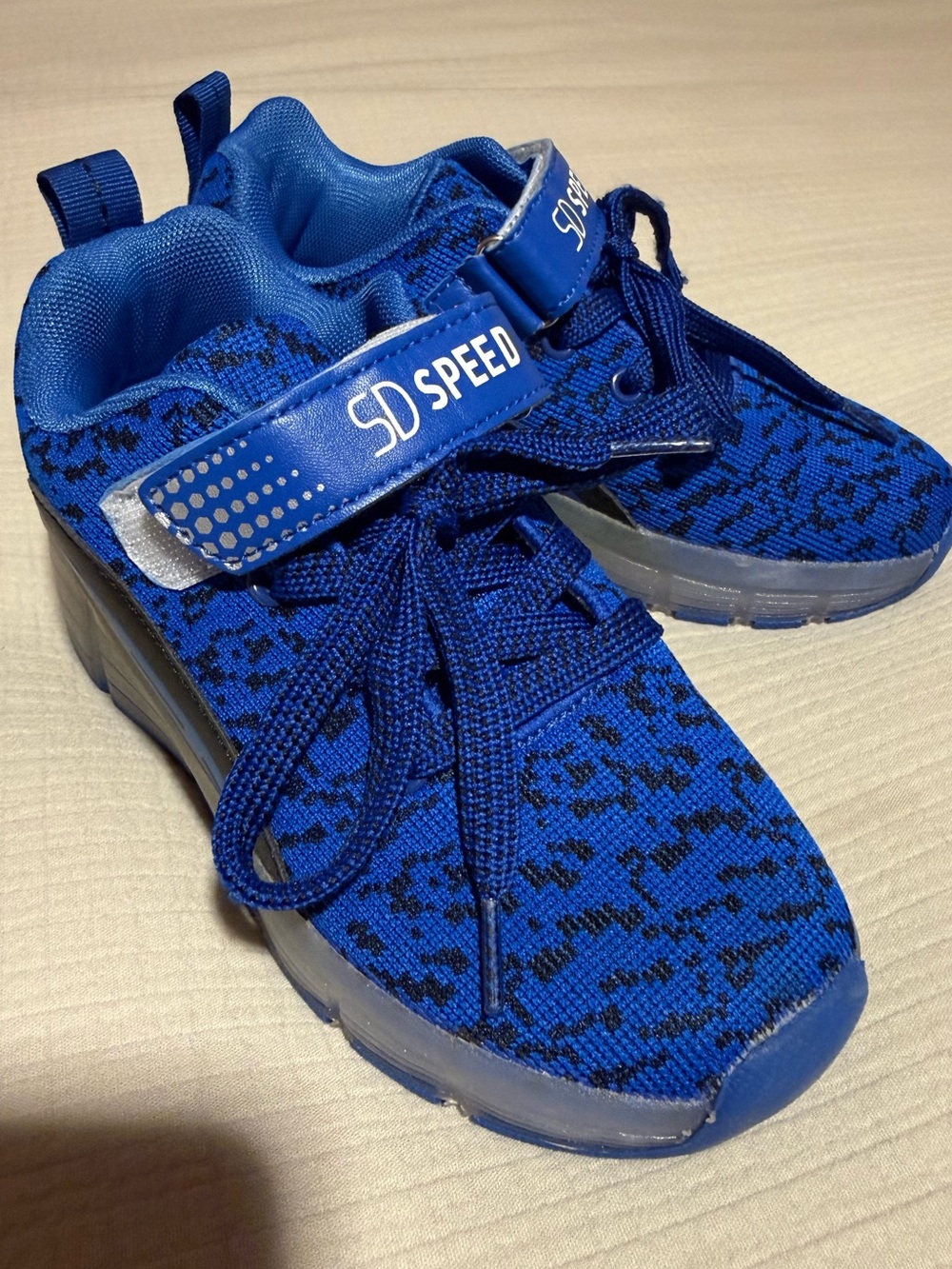 Kids' Blue Light-Up Athletic Skate Sneakers